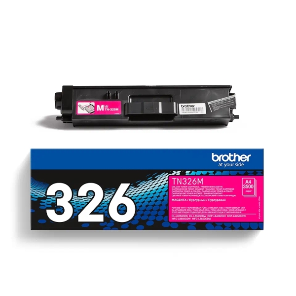 TONER ORIGINAL Brother TN326 Magenta Cartucho de Toner Original - TN326M