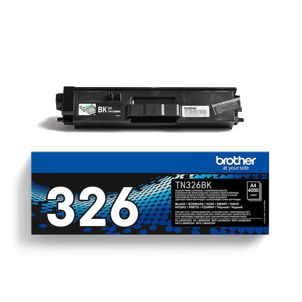 TONER ORIGINAL Brother TN326 Negro Cartucho de Toner Original - TN326BK