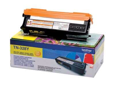 TONER ORIGINAL Brother TN328 Amarillo Cartucho de Toner Original - TN328Y