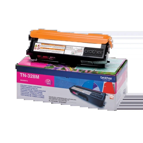 TONER ORIGINAL Brother TN328 Magenta Cartucho de Toner Original - TN328M