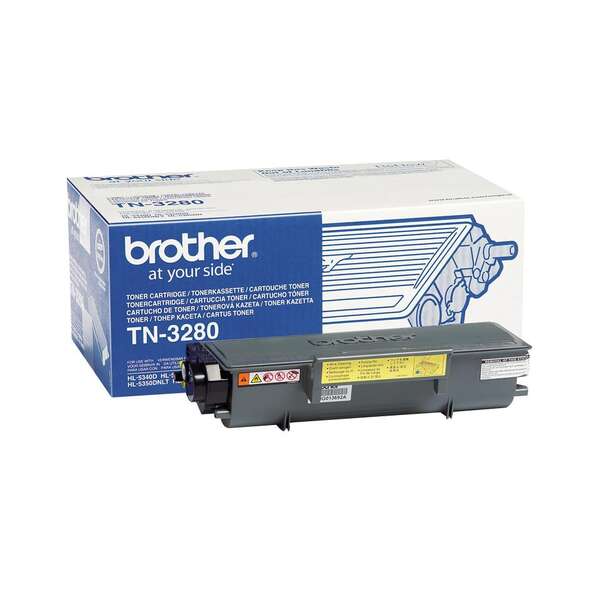 TONER ORIGINAL Brother TN3280 Negro Cartucho de Toner Original