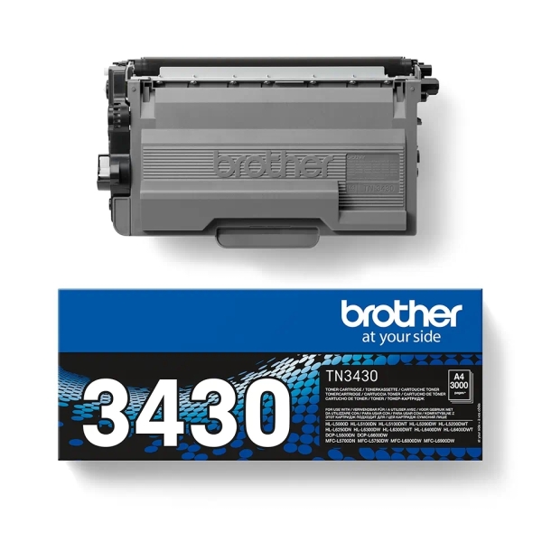 TONER ORIGINAL Brother TN3430 Negro Cartucho de Toner Original