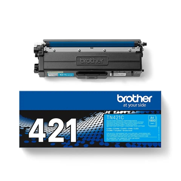 TONER ORIGINAL Brother TN421 Cyan Cartucho de Toner Original - TN421C