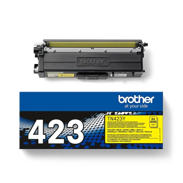 TONER ORIGINAL Brother TN423 Amarillo Cartucho de Toner Original - TN423Y