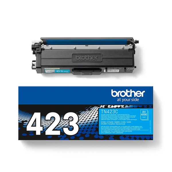 TONER ORIGINAL Brother TN423 Cyan Cartucho de Toner Original - TN423C