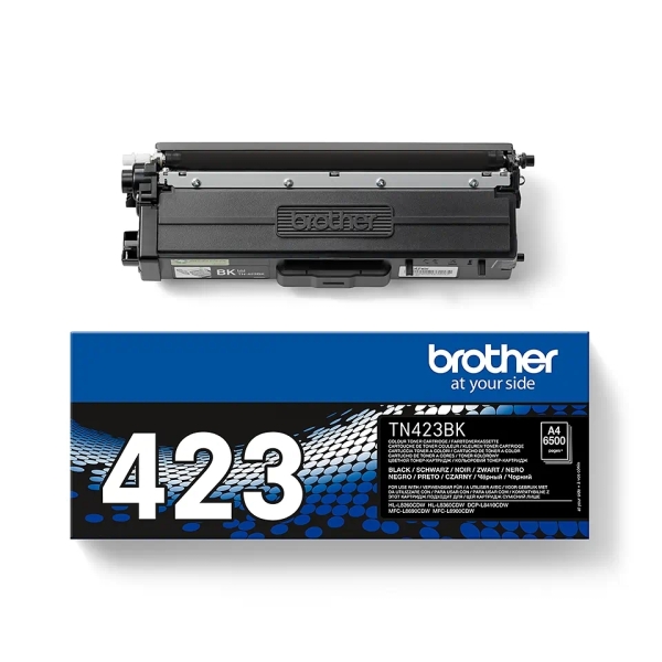 TONER ORIGINAL Brother TN423 Negro Cartucho de Toner Original - TN423BK