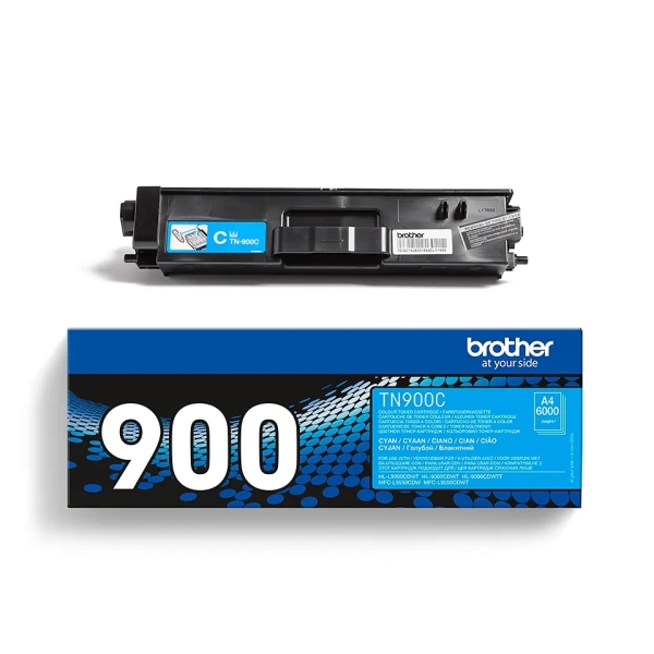TONER ORIGINAL Brother TN900 Cyan Cartucho de Toner Original - TN900C