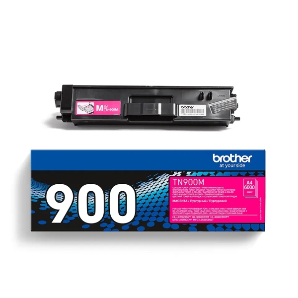 TONER ORIGINAL Brother TN900 Magenta Cartucho de Toner Original - TN900M