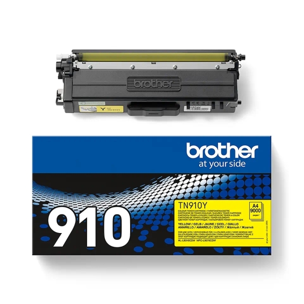 TONER ORIGINAL Brother TN910 Amarillo Cartucho de Toner Original - TN910Y