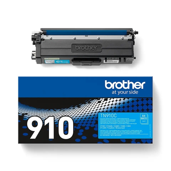TONER ORIGINAL Brother TN910 Cyan Cartucho de Toner Original - TN910C