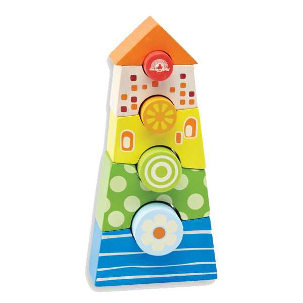 TORRE ENSARTABLE TOWER BLOCK ANDREUS TOYS REF: WW-2512