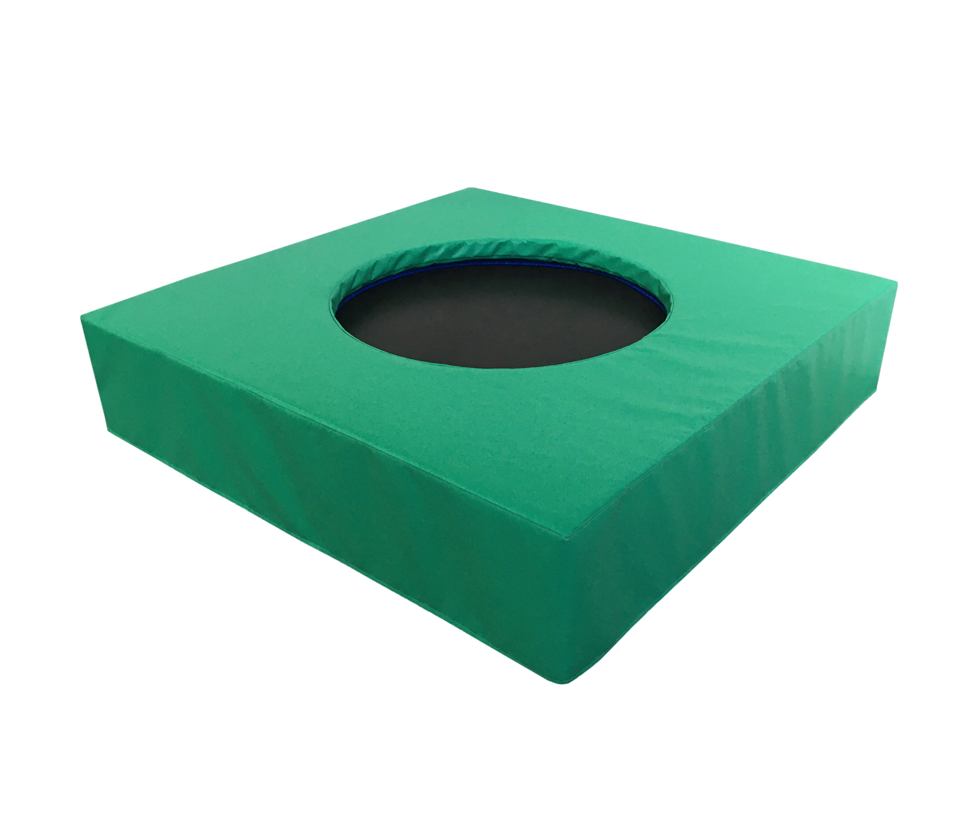 TRAMPOLÍN + PROTECCIÓN PSICOMOTRICIDAD 123X123X28 CM REF 318