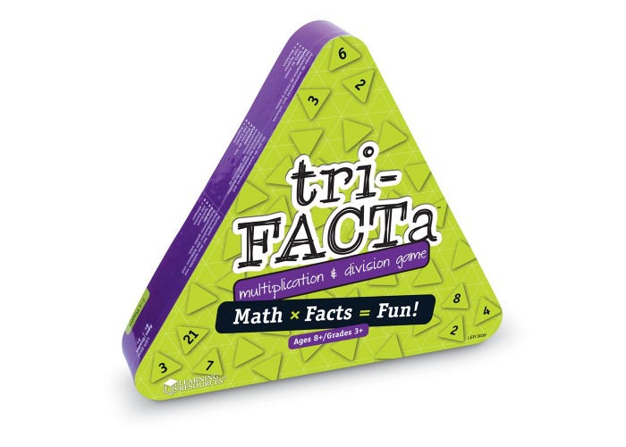 TRI-FACTA JUEGO DE MULTIPLICACIONES Y DIVISIONES REF: XLR-LER3039 / 765023030396