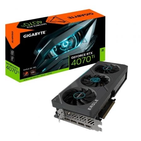 Tarjeta Gráfica Gigabyte GeForce RTX 4070 Ti EAGLE OC 12G/ 12GB GDDR6X