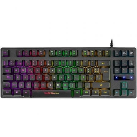 Teclado Gaming SemiMecánico Mars Gaming MKTKLES