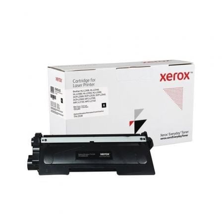 Tóner compatible Xerox 006R04205 compatible con Brother TN-2320/ 2600 páginas/ Negro