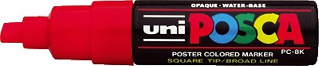 UNI MARCADOR POSCA PTA B NEGRO PC8K00200