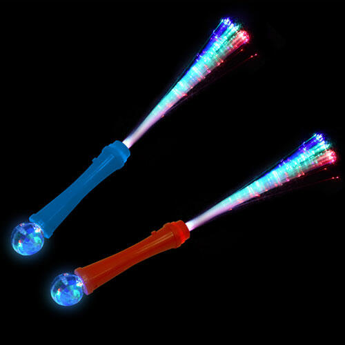 VARITA DE FIBRA LUMINOSA DE 12CM