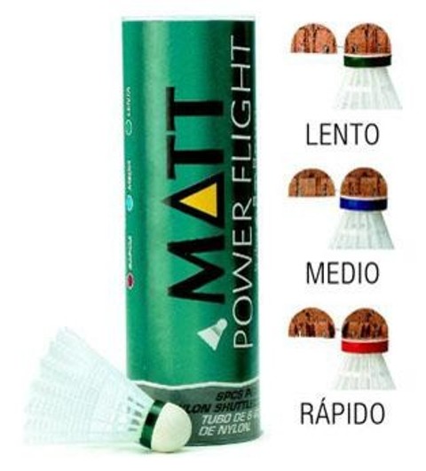 VOLANTES NYLON BOTE DE 6 UNIDADES MATT REF.7051