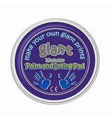 ****descatalogado**** MAXI ALMOHADILLAS DE 15CM ***COLOR AZUL*** IDEALES PARA SELLOS Y MANOS DE LOS MAS PEQUEÑOS