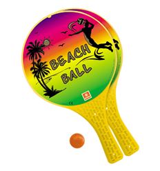 ***descatalogado**** PALAS DE PLAYA *** SET 2 UDS. + PELOTA ***
