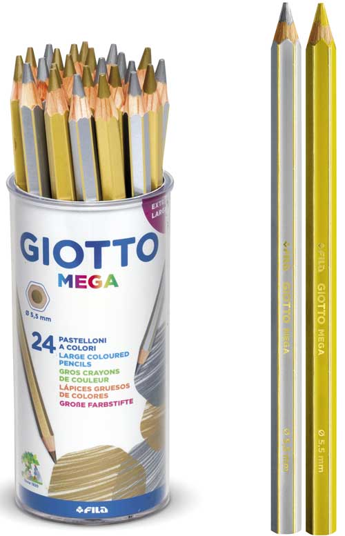 ***descatalogado cambiar por 110982*** LAPIZ METALICO PLATA GIOTTO REF.518000