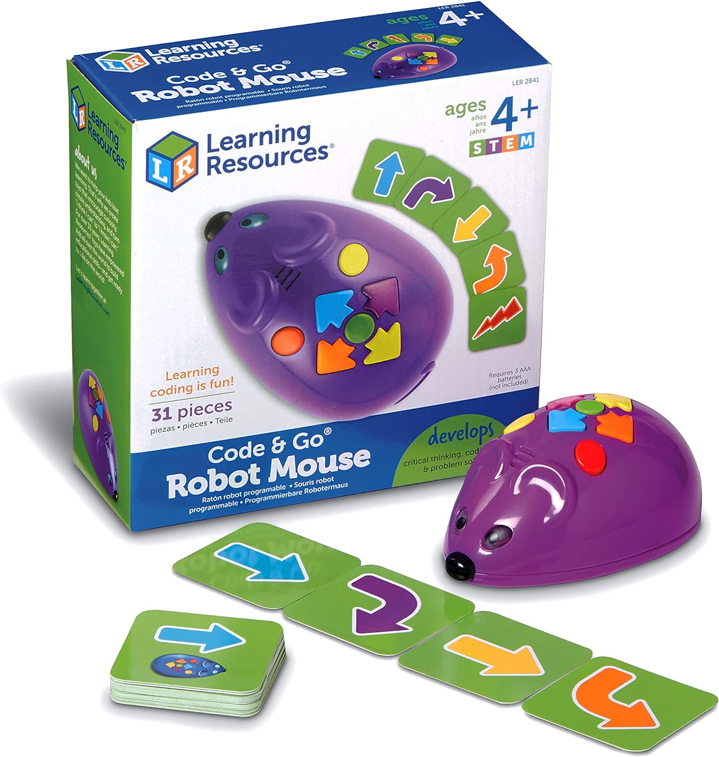 ***descatalogado cambiar por 2841**** RATON ROBOTICO CODE&GO