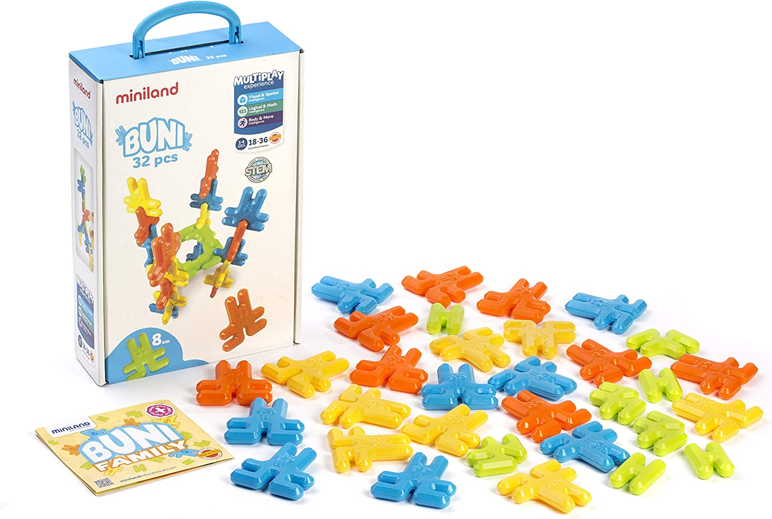 ***descatalogado cambiar por la 32210*** CONSTRUCCIONES BUNI DE ***36 PIEZAS*** MINILAND