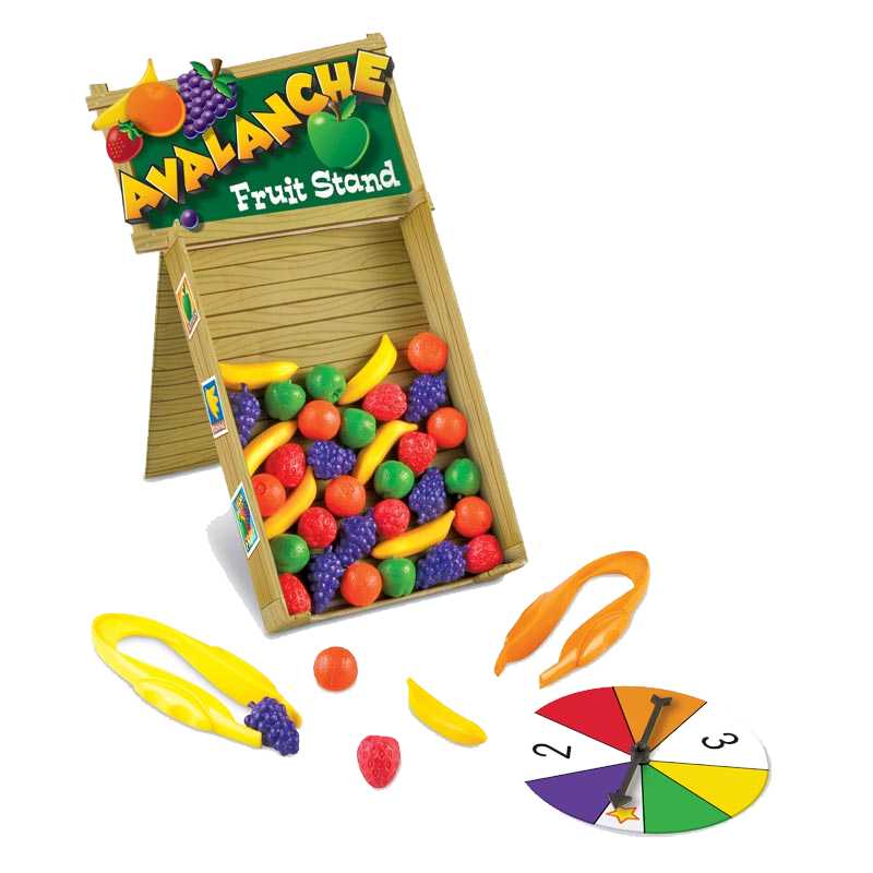 ***descatalogado cambiar por referencia 5070*** AVALANCHE FRUTI STAND JUEGO COOPERATIVO REF: F- XLR-LER5070 / EAN 765023050707